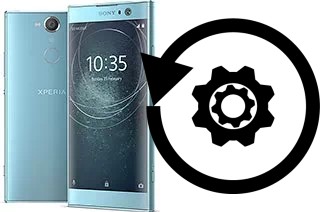 Zurücksetzen oder reset a Sony Xperia XA2