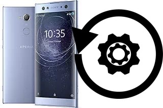 Zurücksetzen oder reset a Sony Xperia XA2 Ultra