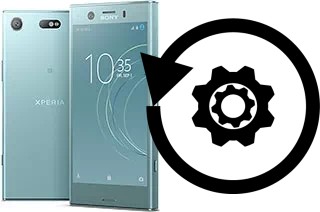 Zurücksetzen oder reset a Sony Xperia XZ1 Compact