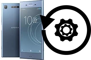 Zurücksetzen oder reset a Sony Xperia XZ1