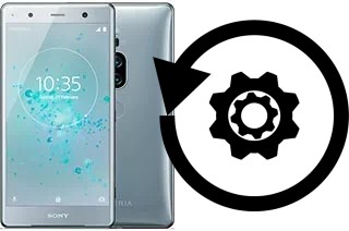 Zurücksetzen oder reset a Sony Xperia XZ2 Premium