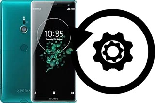 Zurücksetzen oder reset a Sony Xperia XZ3