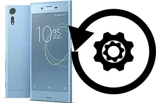 Zurücksetzen oder reset a Sony Xperia XZs