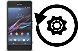 Zurücksetzen oder reset a Sony Xperia Z1 Compact