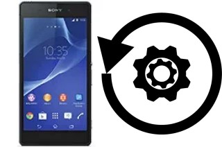 Zurücksetzen oder reset a Sony Xperia Z2a