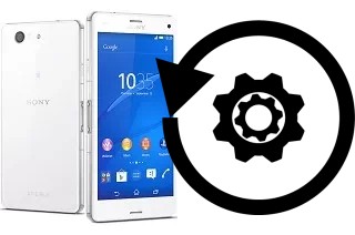 Zurücksetzen oder reset a Sony Xperia Z3 Compact