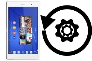 Zurücksetzen oder reset a Sony Xperia Z3 Tablet Compact