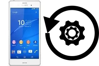 Zurücksetzen oder reset a Sony Xperia Z3 Dual