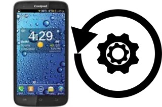 Zurücksetzen oder reset a Spice Mi-515 Coolpad