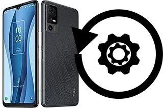 Zurücksetzen oder reset a TCL 40 X