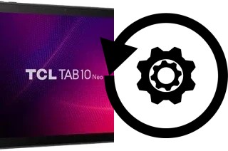 Zurücksetzen oder reset a TCL Tab10 Neo