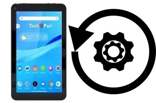 Zurücksetzen oder reset a TechPad i700