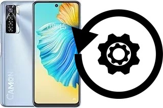 Zurücksetzen oder reset a Tecno Camon 17 Pro