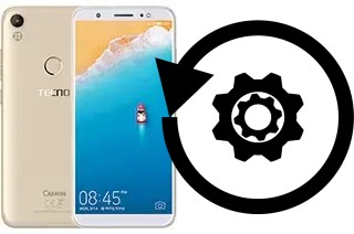 Zurücksetzen oder reset a Tecno Camon CM