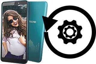 Zurücksetzen oder reset a Tecno Camon iACE2