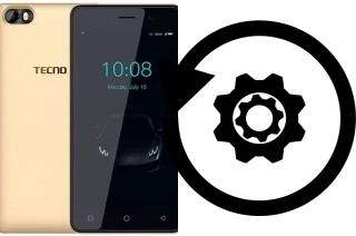 Zurücksetzen oder reset a Tecno F1