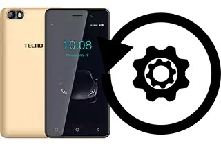 Zurücksetzen oder reset a TECNO Pop 1 Lite