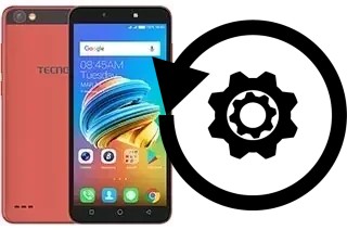 Zurücksetzen oder reset a Tecno Pop 1