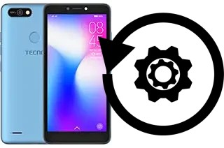 Zurücksetzen oder reset a Tecno Pop 2F