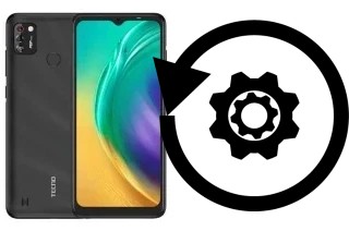 Zurücksetzen oder reset a Tecno POP 4 PRO