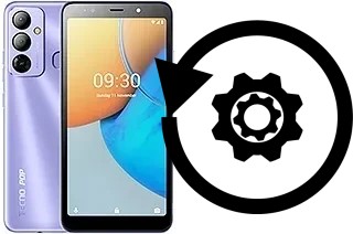 Zurücksetzen oder reset a Tecno Pop 6 Go