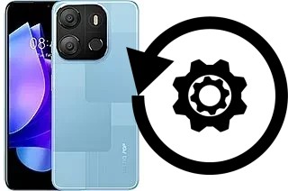 Zurücksetzen oder reset a Tecno Pop 7