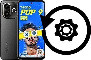 Zurücksetzen oder reset a Tecno Pop 9