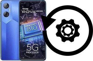 Zurücksetzen oder reset a Tecno Pova Neo 5G