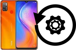 Zurücksetzen oder reset a TECNO Spark 5 Air