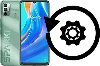 Zurücksetzen oder reset a Tecno Spark 7