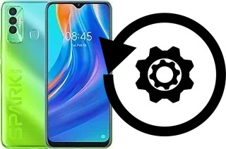 Zurücksetzen oder reset a Tecno Spark 7P