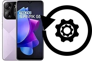 Zurücksetzen oder reset a Tecno Spark Go 2023