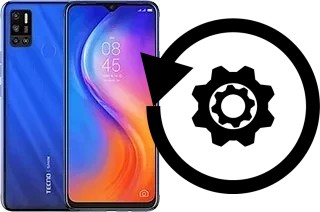 Zurücksetzen oder reset a Tecno Spark 6 Air