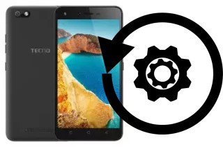 Zurücksetzen oder reset a Tecno W3 Pro