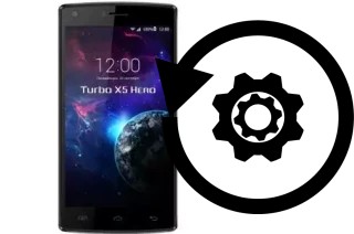 Zurücksetzen oder reset a TurboPad Turbo X5 Hero