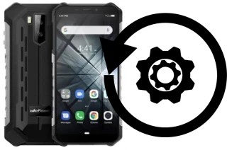 Zurücksetzen oder reset a Ulefone Armor X3