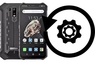 Zurücksetzen oder reset a Ulefone Armor 6S