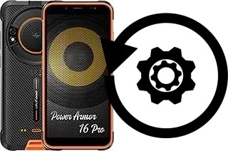 Zurücksetzen oder reset a Ulefone Power Armor 16 Pro