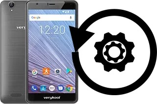 Zurücksetzen oder reset a verykool s6005X Cyprus Pro