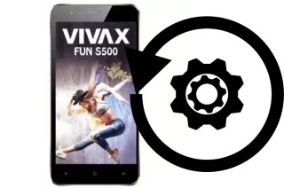 Zurücksetzen oder reset a Vivax Fun S500