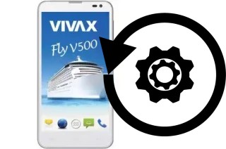 Zurücksetzen oder reset a Vivax Smart Fly V500