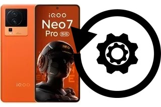 Zurücksetzen oder reset a vivo iQOO Neo 7 Pro