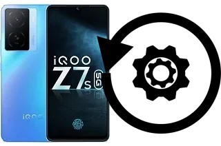 Zurücksetzen oder reset a vivo iQOO Z7s