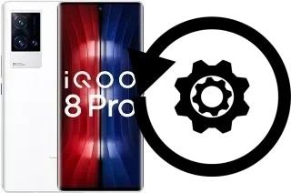 Zurücksetzen oder reset a vivo iQOO 8 Pro