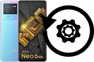 Zurücksetzen oder reset a vivo iQOO Neo 6