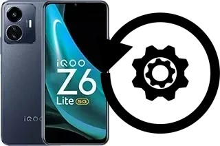 Zurücksetzen oder reset a vivo iQOO Z6 Lite