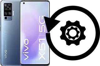 Zurücksetzen oder reset a vivo X51 5G