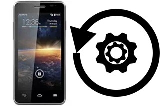 Zurücksetzen oder reset a Vodafone Smart 4 turbo