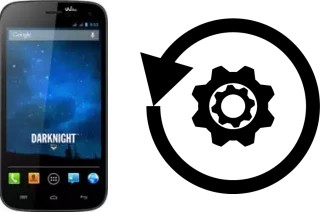 Zurücksetzen oder reset a Wiko Darknight