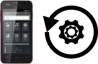 Zurücksetzen oder reset a Wiko Kite 4G